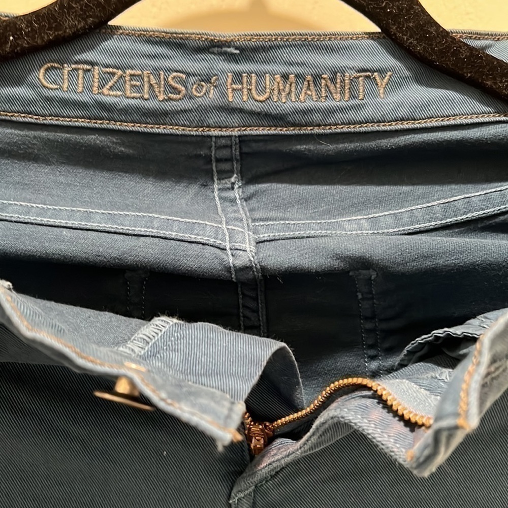 Citizens of Humanity Teal Blue Skinny Jeans 26 - Picture 3 of 12